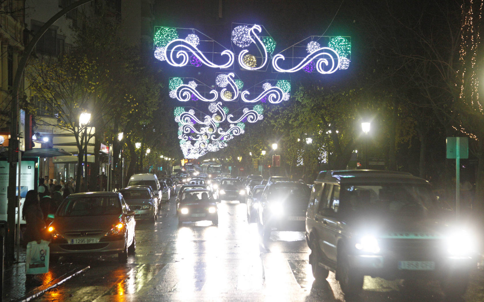 Encendido navideño en Cáceres