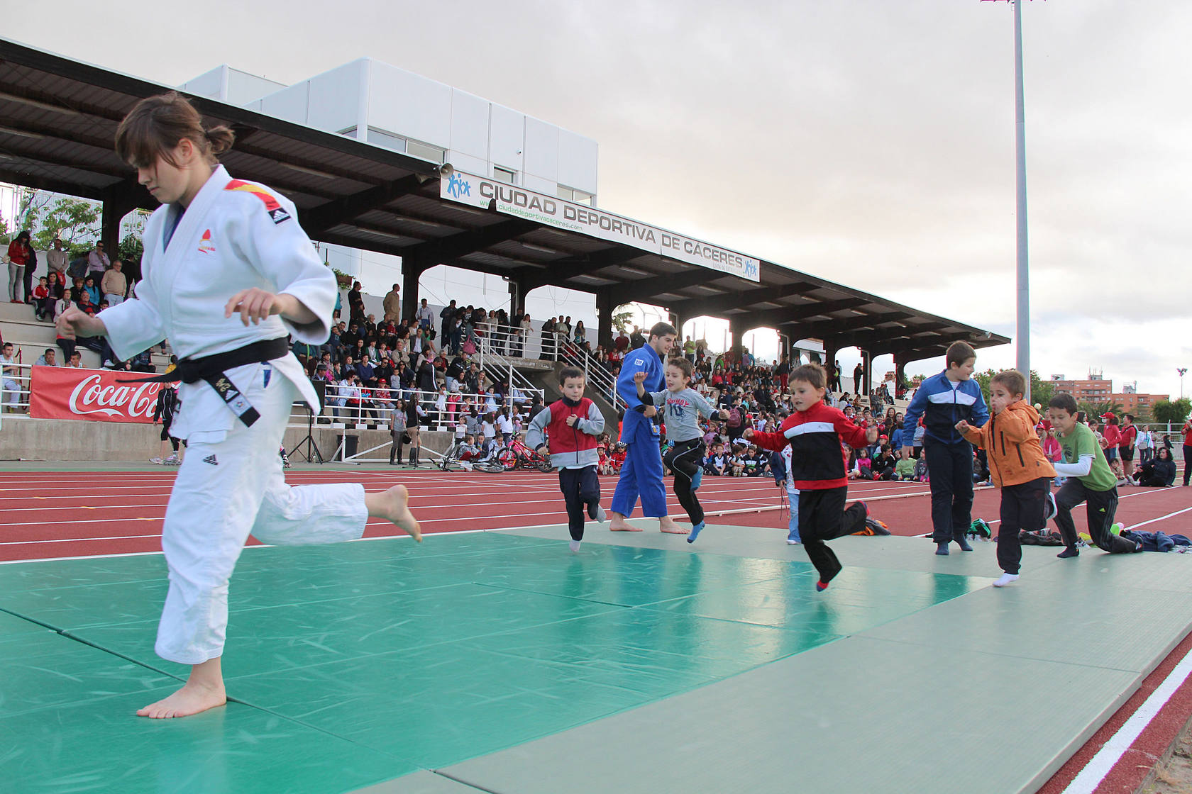 Fin de curso de las escuelas deportivas en Cáceres