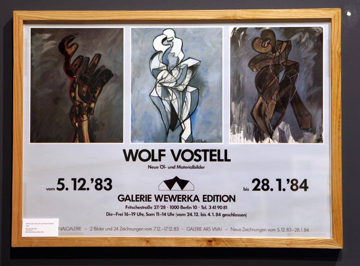 El Museo Vostell Malpartida expone por primera vez carteles del artista