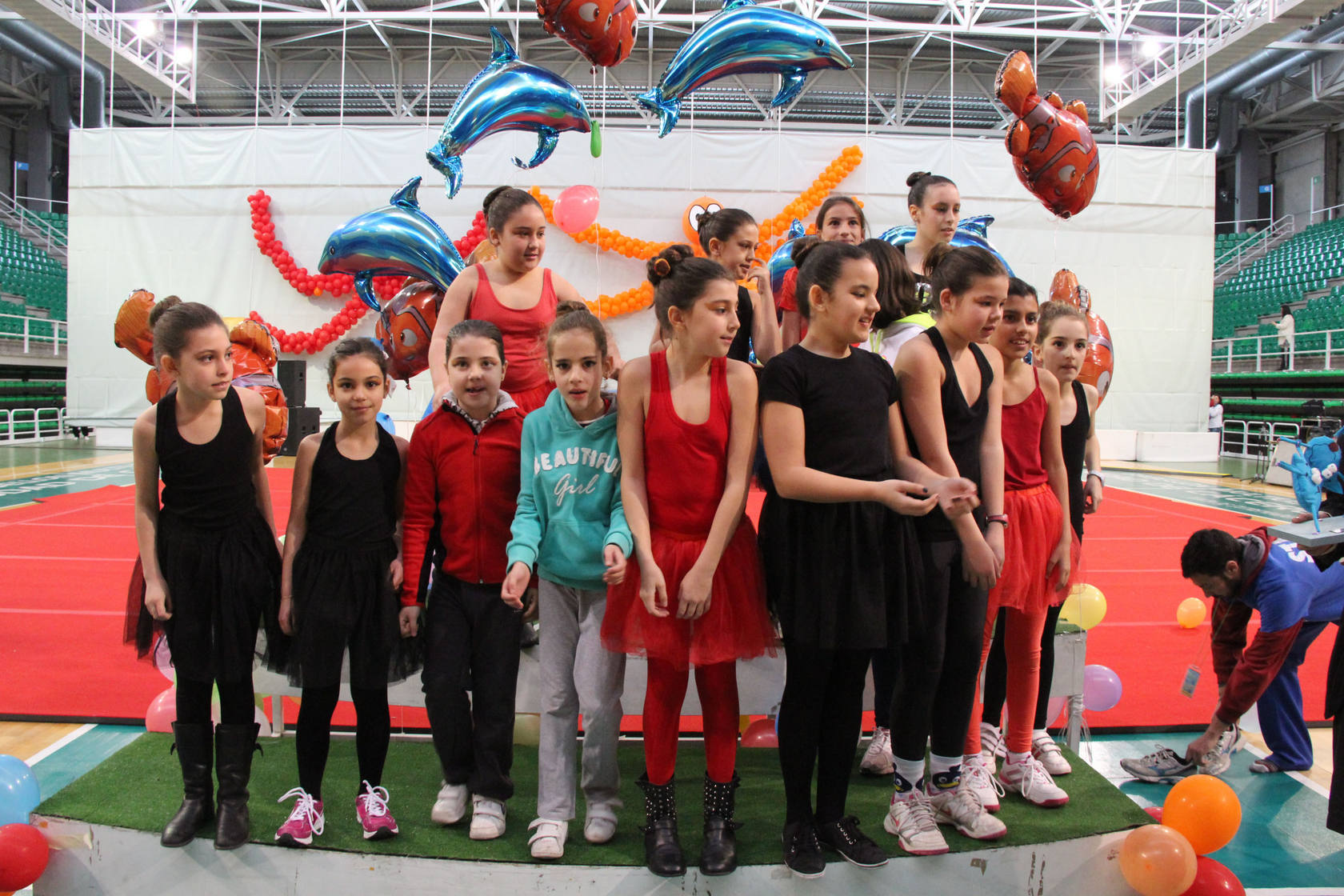 XIV Gimnastrada Internacional de Extremadura en el Pabellón Multiusos de Cáceres