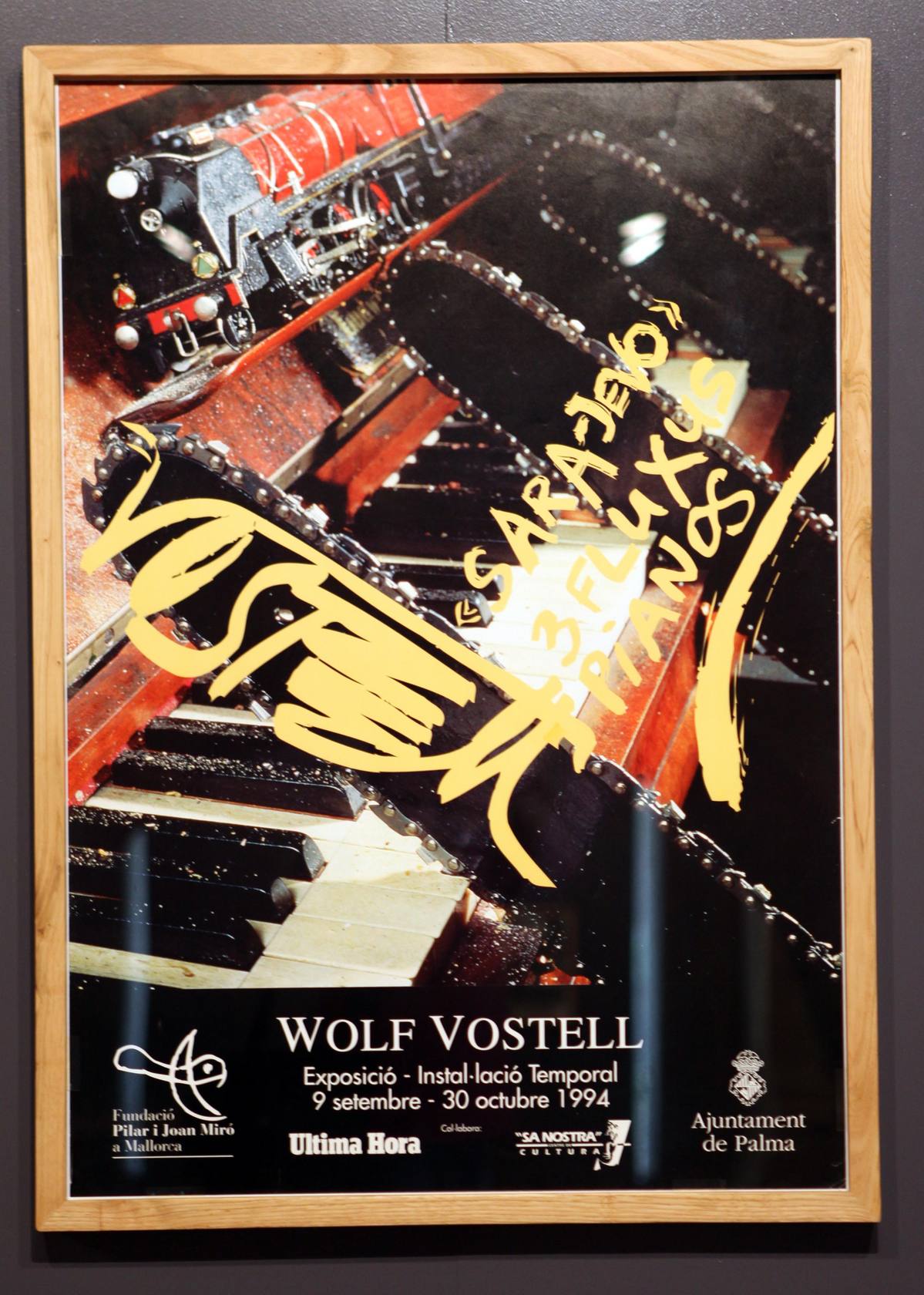 El Museo Vostell Malpartida repasa los carteles de Wolf Vostell en una exposición