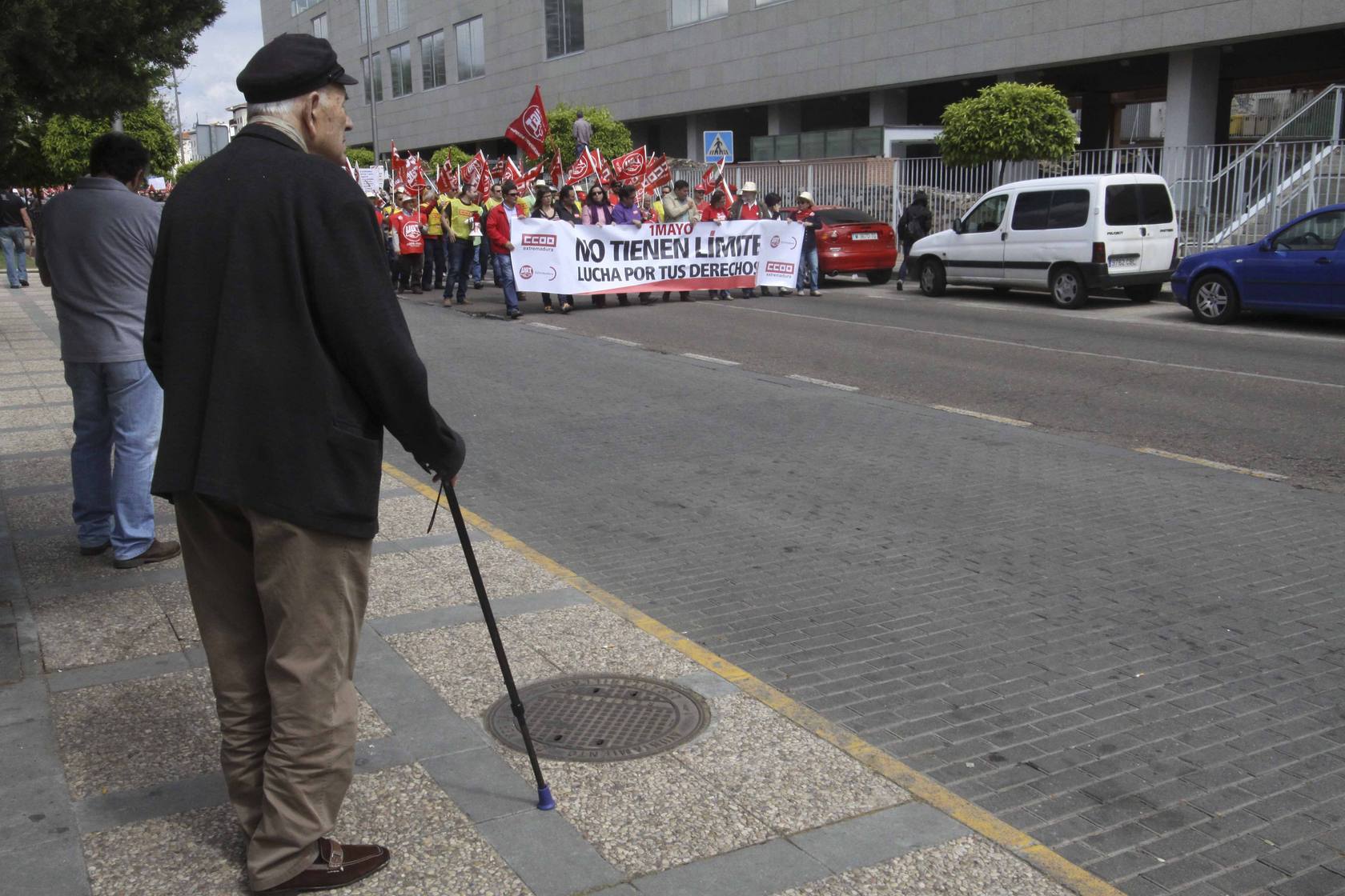1 de mayo en Badajoz