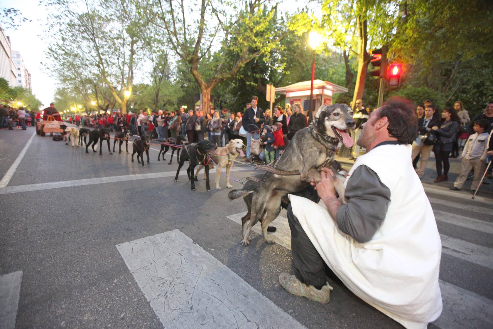 San Jorge venció al dragón que vino del hielo