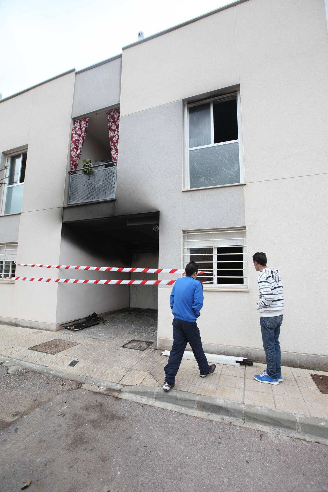 Incendio en una vivienda en La Cañada de Cáceres