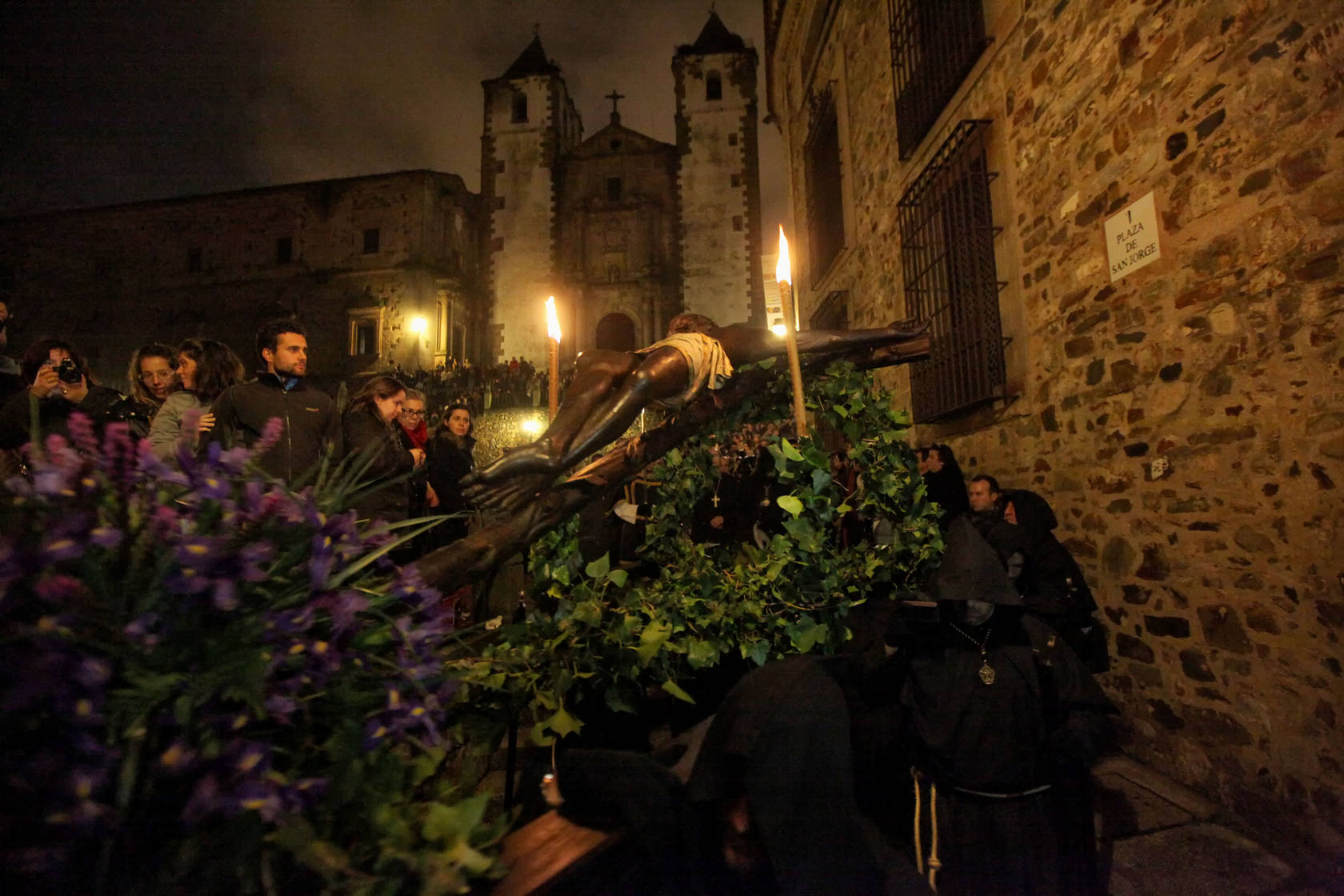 Miércoles Santo en Cáceres | Procesión del Cristo Negro