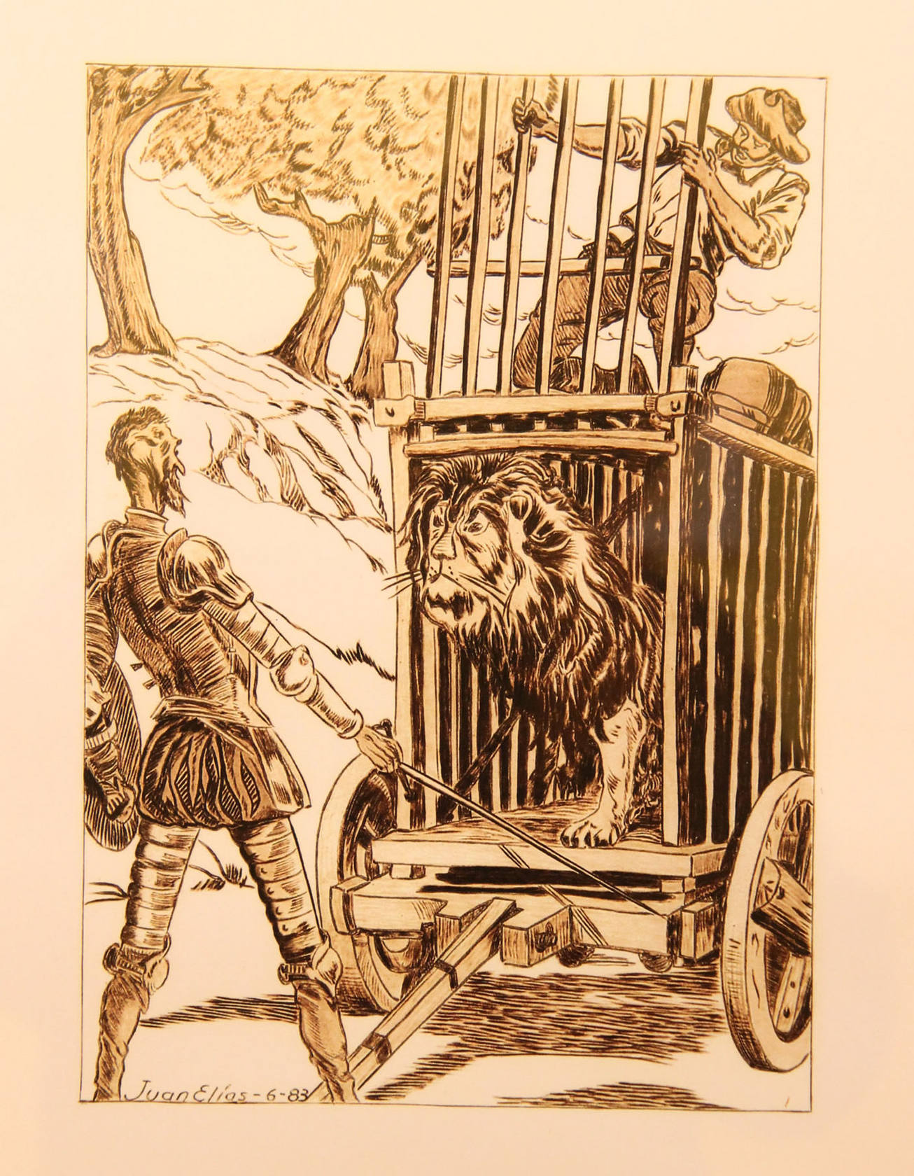Exposición de grabados de Juan Elías Macías en Capitol