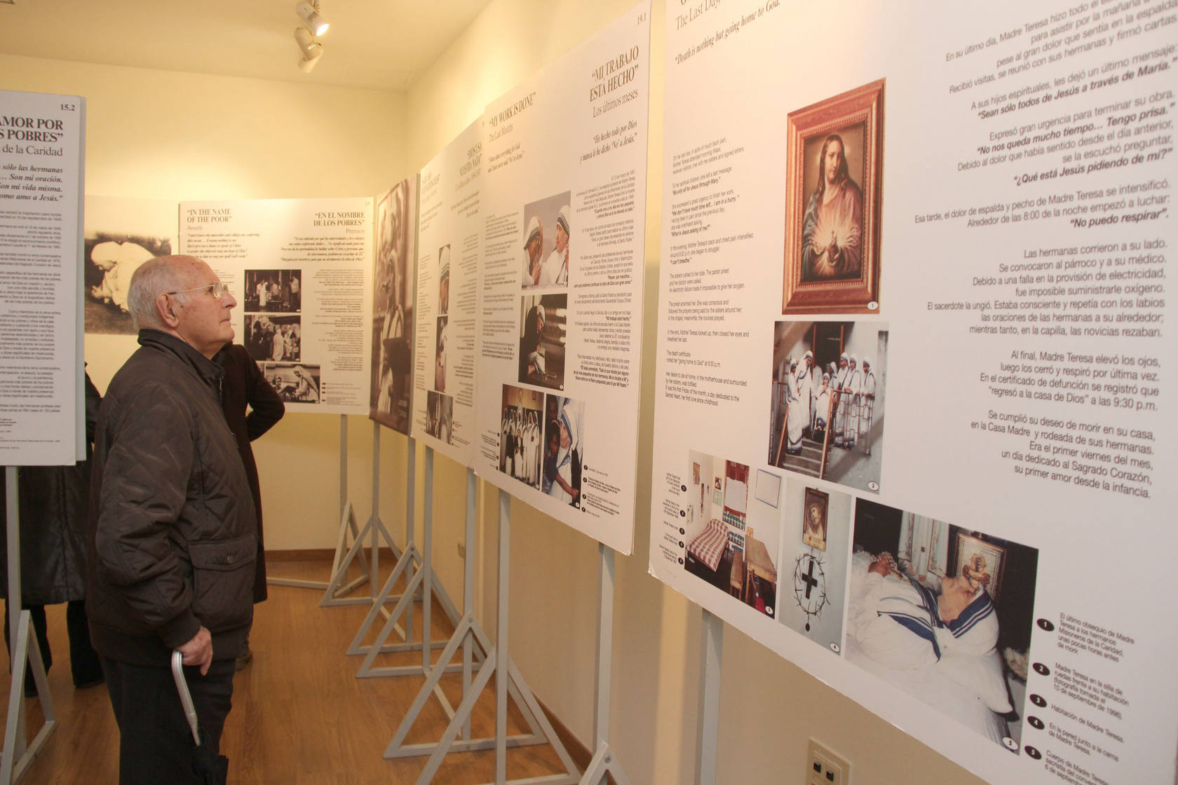 Exposición 'Vida y Espiritualidad de la Madre Teresa de Calcuta', en el Palacio de la Isla